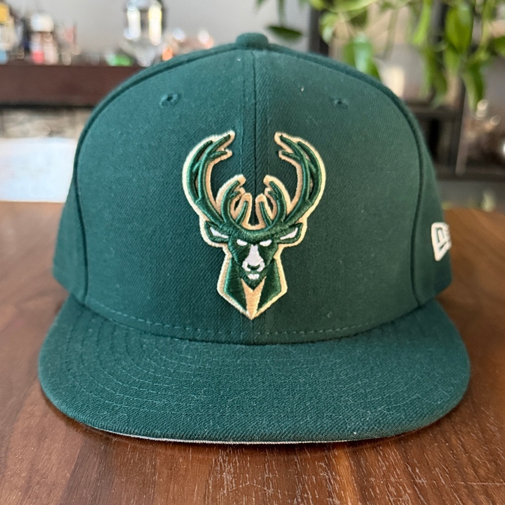 New Era Green Cap with Deer Logo